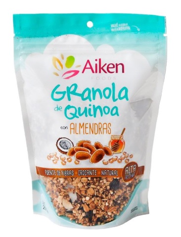 Granola de quinoa y almendras